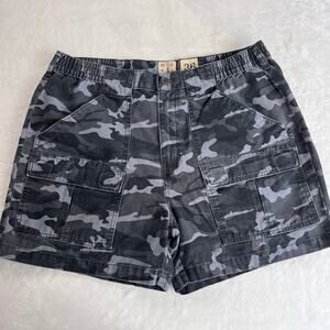 Redhead Men's size 36 Black Gray Camo Cargo Shorts